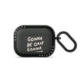 Gonna Be Okay by Kristen Peers | AirPods Pro 3 / Earbuds Bounce Case / Matte Charcoal | Image 1