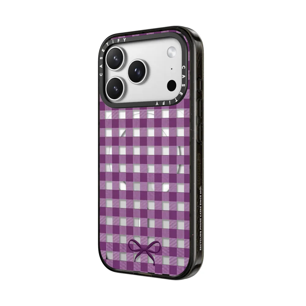 Gingham Purple
