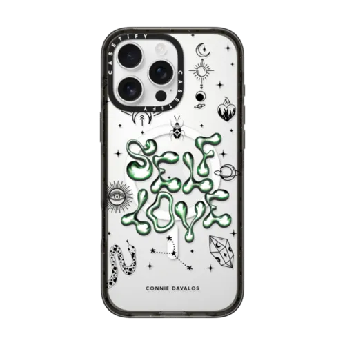 Self - Love | iPhone 16 Pro Max / Impact Case MagSafe Compatible / Black | Image 1