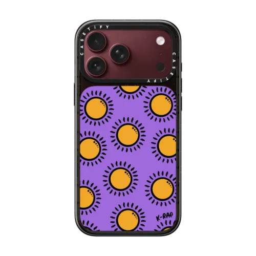 Sunny Days | iPhone 18 Pro Max / Impact Case MagSafe Compatible - Glossy / Glossy Black | Image 1