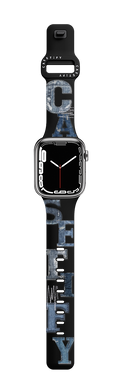Pieced Identity Watch Band | Apple Watch Series 7-9 (45mm) / Impact Band / Black | Image 1