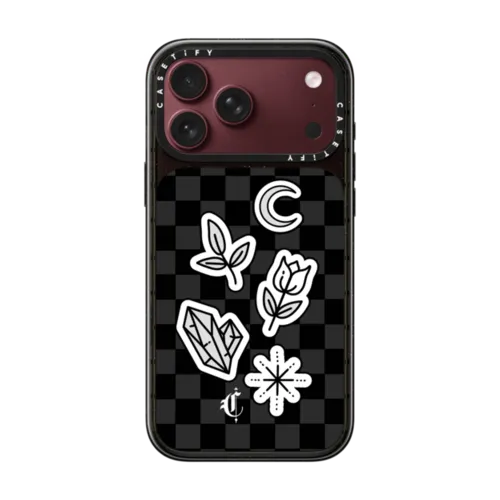 Monochrome Magic | iPhone 18 Pro Max / Impact Case MagSafe Compatible - Glossy / Glossy Black | Image 1