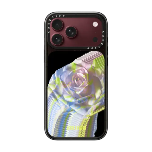 Marble Rose | iPhone 18 Pro Max / Impact Case MagSafe Compatible - Glossy / Glossy Black | Image 1