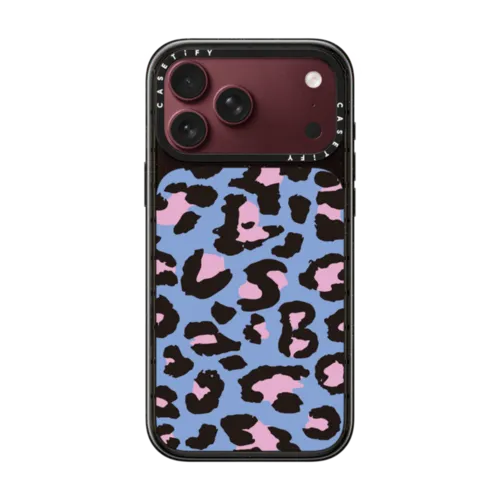 Leopard LSB- Little Sunny Bite | iPhone 18 Pro Max / Impact Case MagSafe Compatible - Glossy / Glossy Black | Image 1