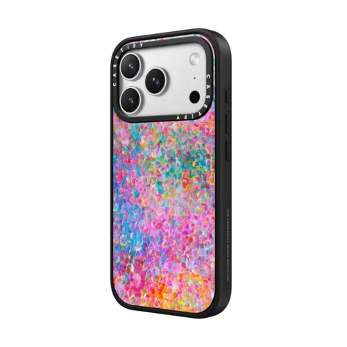My Neon Summer by Ingrid Ching | iPhone 17 Pro Max / Impact Case MagSafe Compatible / Matte Black | Image 2