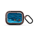 Floating people #1 | AirPods Pro 2 / Earbuds Bounce Case / Matte Dusty Rose | Image 1
