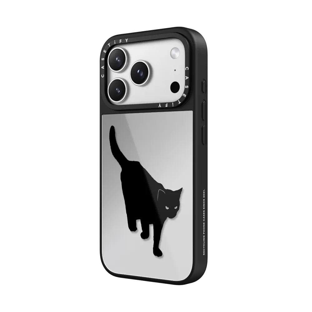 Spooky Black Cat