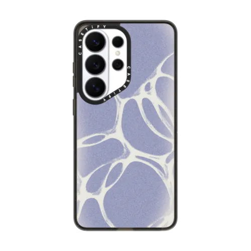 Molecular Bubbles - Purple | Galaxy S26 Ultra / Impact Magnetic Case / Black | Image 1
