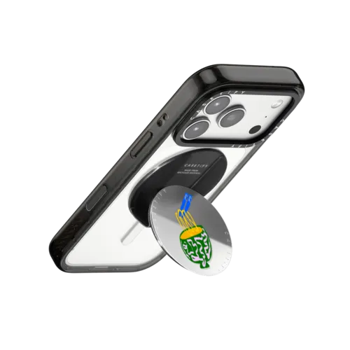 Meet Me in Hong Kong | Snappy Grip Stand / Snappy Mirror Grip Stand MagSafe Compatible / Silver | Image 3