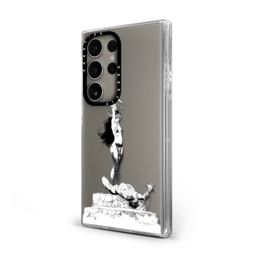 Girl with Dagger by Frazetta Girls | Galaxy S24 Ultra / Impact Clear Case / Clear | Image 2