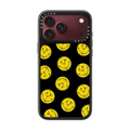 Time to Smile Pattern Phone Case | iPhone 18 Pro Max / Impact Case MagSafe Compatible - Glossy / Glossy Black | Image 1