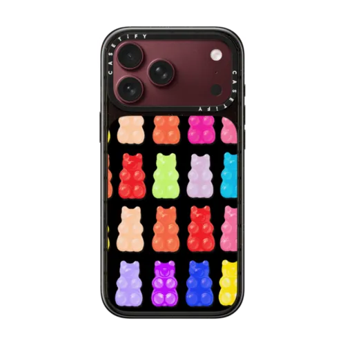 Gummy Bears | iPhone 18 Pro Max / Impact Case MagSafe Compatible - Glossy / Glossy Black | Image 1