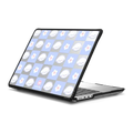 Bichon Bibo Dog Pastel Checker with Flower | MacBook Pro 14-inch (M1 - M5) / MacBook Impact Case / Black | Image 1