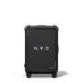 Custom Suitcase | 21" Carry-On Suitcase / Bounce Suitcase / Matte Black | Image 1