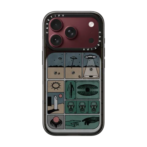 Research by Other Minerals | iPhone 18 Pro / Impact Case MagSafe Compatible - Glossy / Glossy Black | Image 1