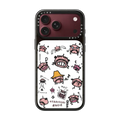 Tamagotchi Oyajitchi Medley Pattern Case | iPhone 18 Pro Max / Impact Case MagSafe Compatible - Glossy / Glossy Black | Image 1