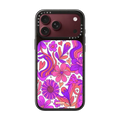 Groovy Floral | iPhone 18 Pro Max / Impact Case MagSafe Compatible - Glossy / Glossy Black | Image 1