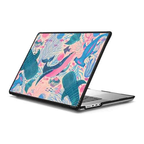 Under the Sea by Grace Andersson | MacBook Pro 16-inch (M1 - M5) / MacBook Impact Case / Black | Image 1