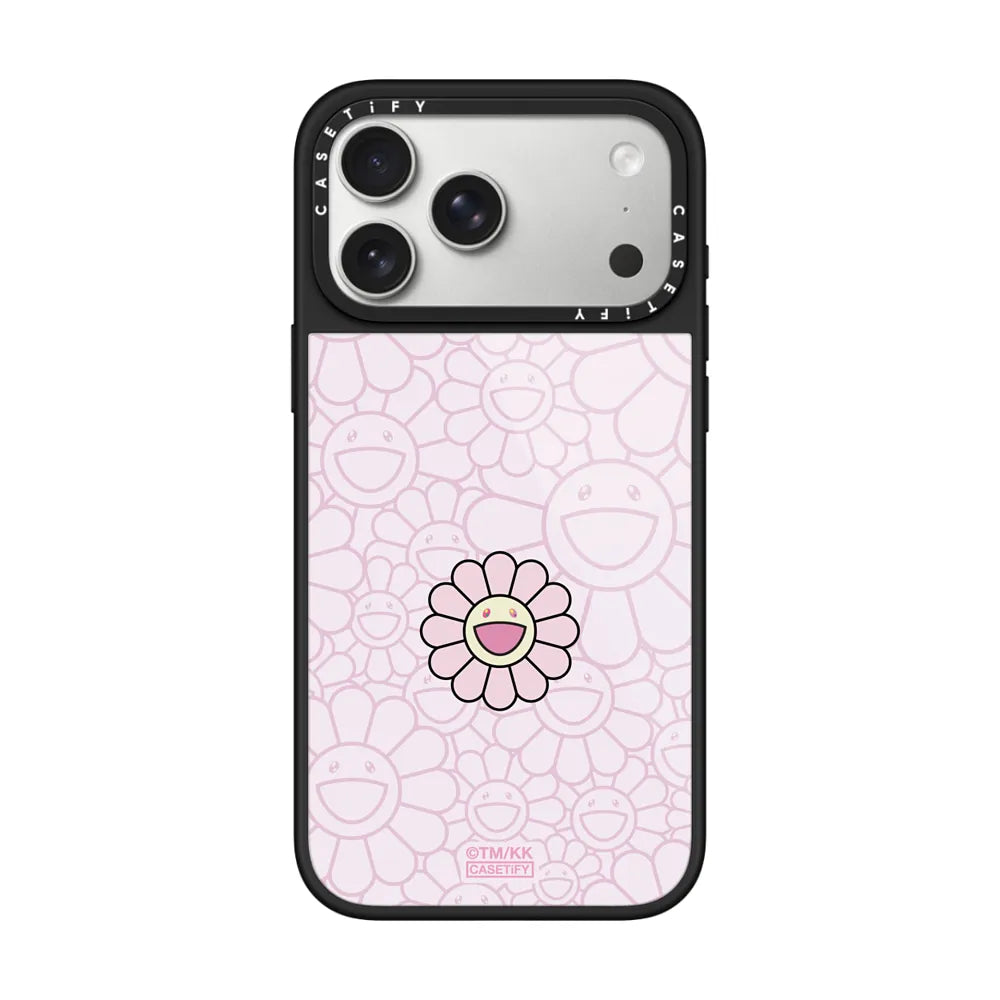 SUPERFLAT FLOWER PHONE CASE (PINK) | Image 1