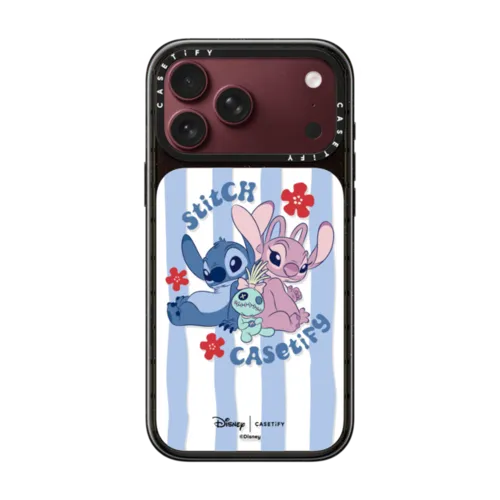 Stitch Family Case | iPhone 18 Pro Max / Impact Case MagSafe Compatible - Glossy / Glossy Black | Image 1