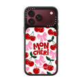 Mon Cheri Cherries | iPhone 18 Pro Max / Impact Case MagSafe Compatible - Glossy / Glossy Black | Image 1