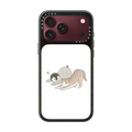With a cat 3 | iPhone 18 Pro Max / Impact Case MagSafe Compatible - Glossy / Glossy Black | Image 1
