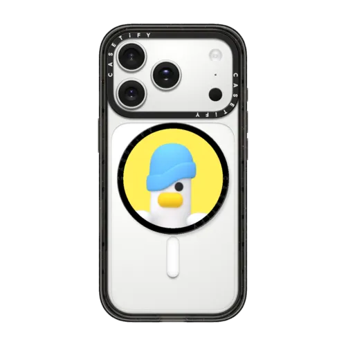 HIPPY SMILE | Snappy Grip Stand / Snappy Grip Stand MagSafe Compatible / Black | Image 1