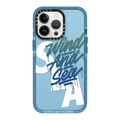 WIND AND SEA logo case | iPhone 13 Pro / Impact Case / Baby Blue | Image 1