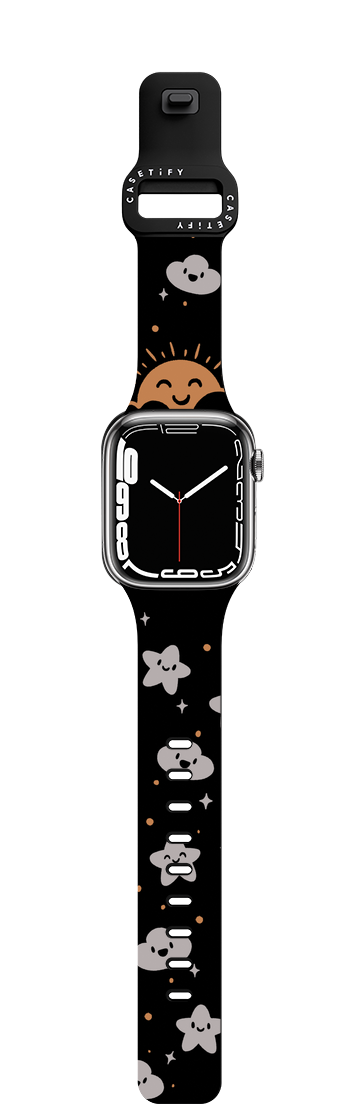 Hang on. Let me overthink this. | Apple Watch Series 7-9 (45mm) / Impact Band / Black | Image 1