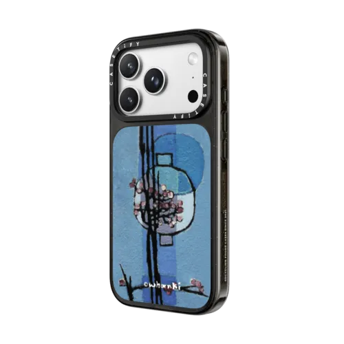 Whanki Moon Jar Case | iPhone 18 Pro Max / Impact Case MagSafe Compatible - Glossy / Glossy Black | Image 2