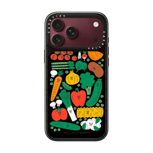 Veggies | iPhone 18 Pro Max / Impact Case MagSafe Compatible - Glossy / Glossy Black | Image 1