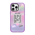 Angel Energy | iPhone 16 Pro Max / Impact Case MagSafe Compatible / Glitter Purple | Image 1