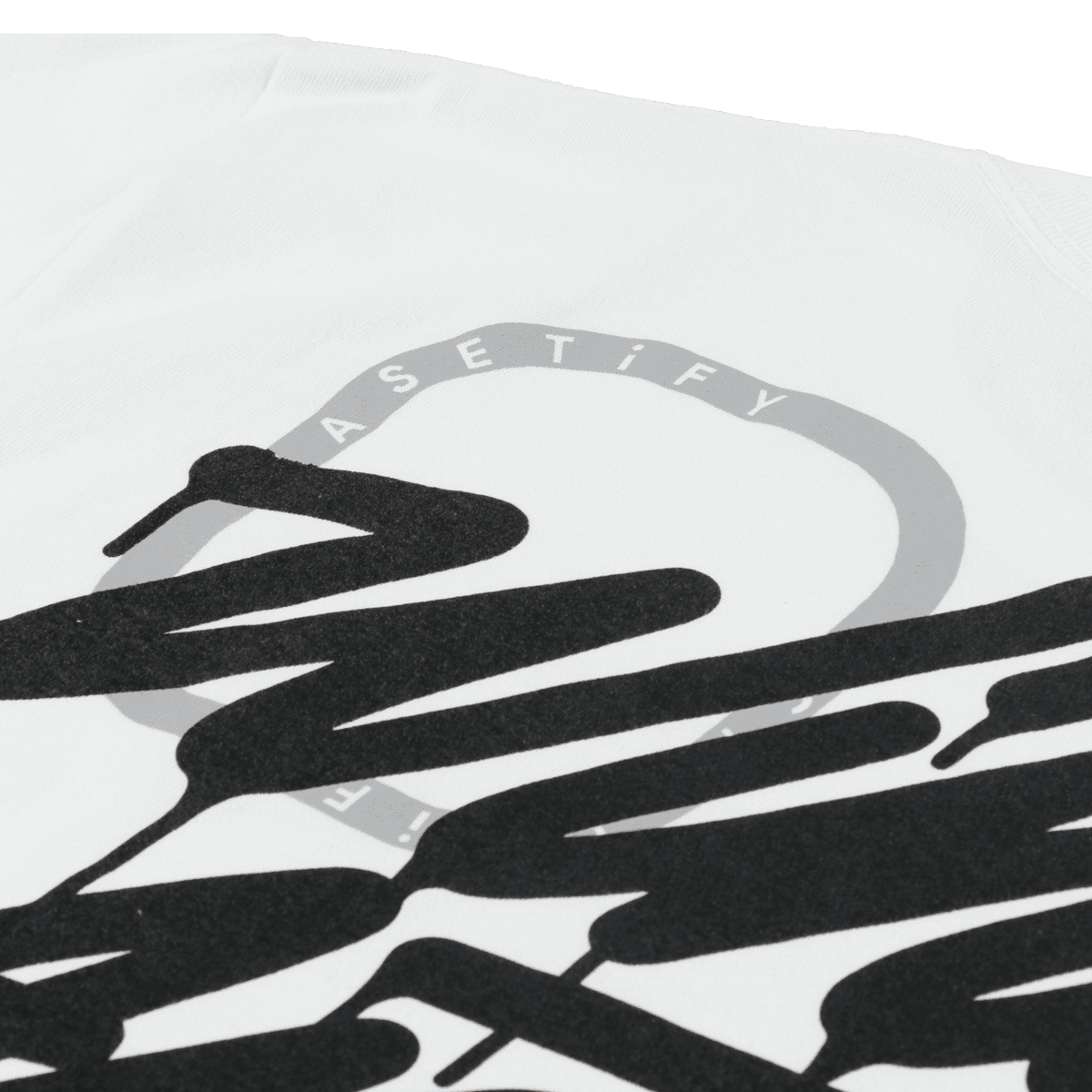 WDS x CASETiFY T-shirt Triple Name Main Logo White M