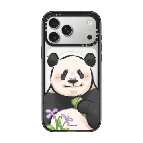 M.LanPanda Face Case | iPhone 17 Pro Max / Impact Case MagSafe Compatible / Black | Image 1