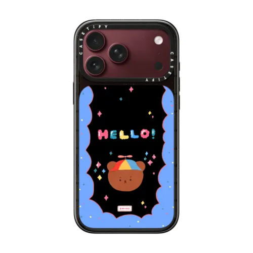 Hello DORI Frame | iPhone 18 Pro Max / Impact Case MagSafe Compatible - Glossy / Glossy Black | Image 1