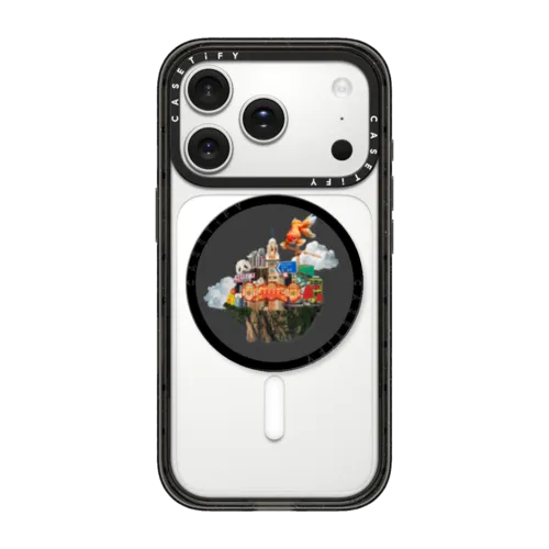HK Collage - Goldfish | Snappy Grip Stand / Snappy Grip Stand MagSafe Compatible / Black | Image 1