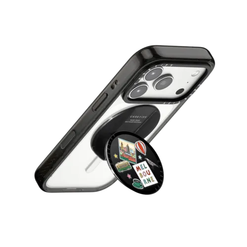 Melbourne Stickers | Snappy Grip Stand / Snappy Grip Stand MagSafe Compatible / Black | Image 3
