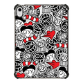 Stickers of Mr. A Tablet Case | iPad 10.9-inch (10th gen) / iPad Impact Case / Black | Image 1