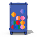 Sugar Bubbles | 29" Check-In Trunk Suitcase / Bounce Suitcase / Cobalt Blue | Image 1