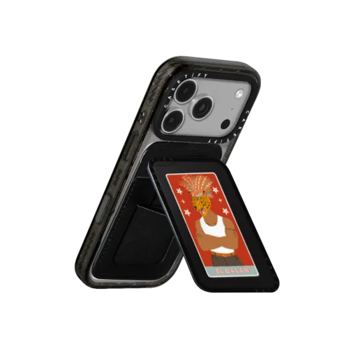 El Galan Snappy Cardholder Stand | Snappy Cardholder Stand / Snappy Cardholder Stand MagSafe Compatible / Black | Image 3