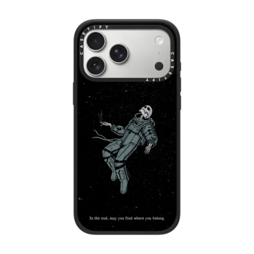 Somehow, Someday | iPhone 17 Pro Max / Impact Case MagSafe Compatible / Matte Black | Image 1