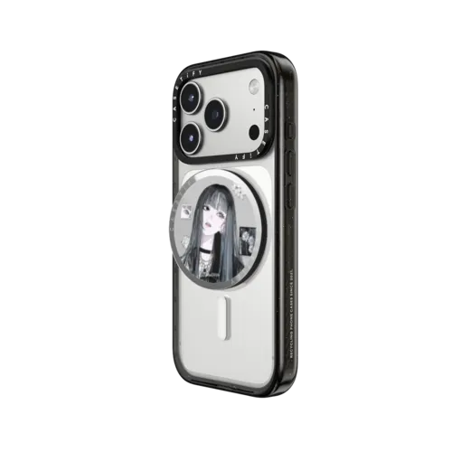 Fading Bloom | Snappy Grip Stand / Snappy Mirror Grip Stand MagSafe Compatible / Silver | Image 2