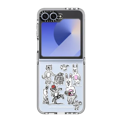 Journey to the West Case | Galaxy Z Flip6 / Impact Clear Case / Clear | Image 1