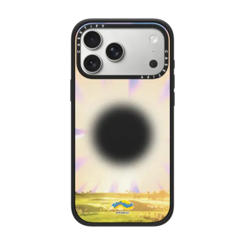 Teletubbies Sunbaby Phone Case | iPhone 17 Pro Max / Impact Case MagSafe Compatible / Matte Black | Image 1