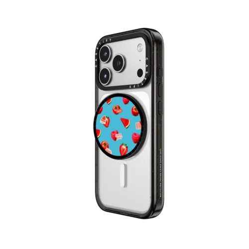 Red Fruits on Sale | Snappy Grip Stand / Snappy Grip Stand MagSafe Compatible / Black | Image 2