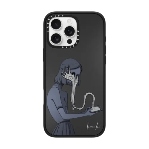 Lonely World | iPhone 16 Pro Max / Impact Case MagSafe Compatible / Matte Black | Image 1