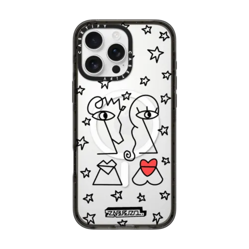 ZiBEZI LOVE Case | iPhone 16 Pro Max / Impact Case MagSafe Compatible / Black | Image 1