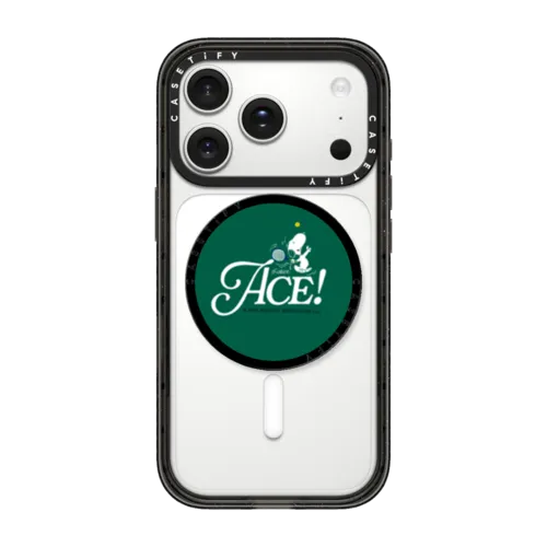 Snoopy Ace Snappy Grip Stand | Snappy Grip Stand / Snappy Grip Stand MagSafe Compatible / Black | Image 1