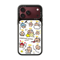 Tamagotchi Chestnut Angel Medley Pattern Case | iPhone 18 Pro Max / Impact Case MagSafe Compatible - Glossy / Glossy Black | Image 1