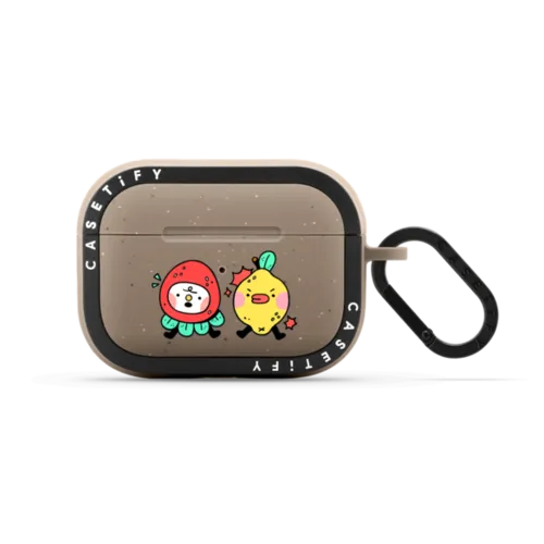 Strawbaby & Lemonboy | AirPods Pro 2 / Earbuds Bounce Case / Matte Taupe | Image 1